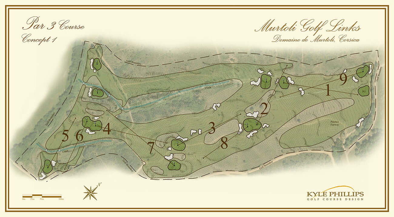 Parcours de Golfe au Domaine de Murtoli