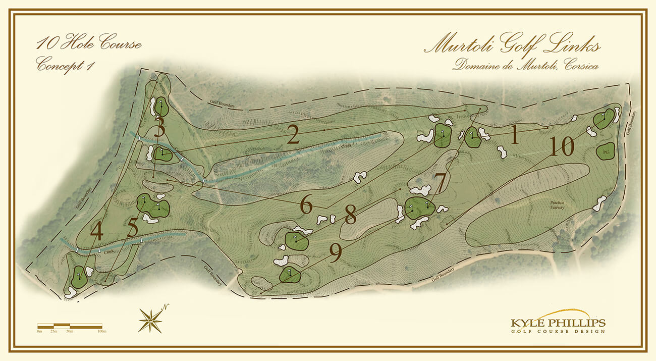 Parcours de Golfe au Domaine de Murtoli